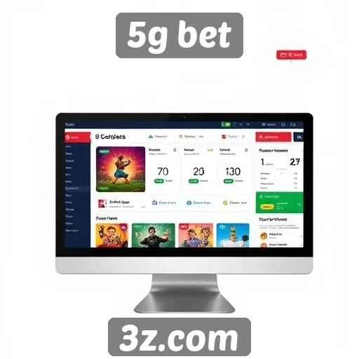 Avaliação da interface do usuário do site 5g bet