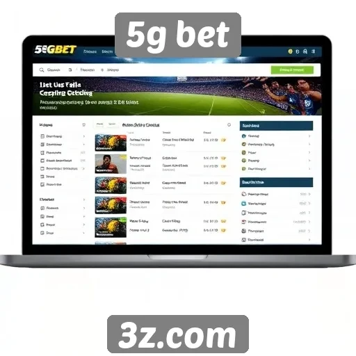 Experiência do usuário no site 5g bet